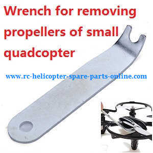 MJX X-series X800 quadcopter spare parts Wrench for removing propellers of small quadcopter