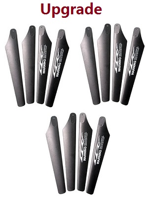 UDI RC U6 helicopter spare parts upgrade main blades 3sets - Click Image to Close
