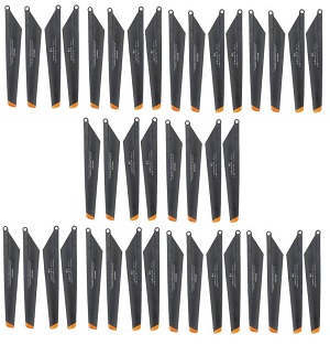 Double Horse 9050 DH 9050 RC helicopter spare parts 10 sets main blades (Upgrade Black-Orange)