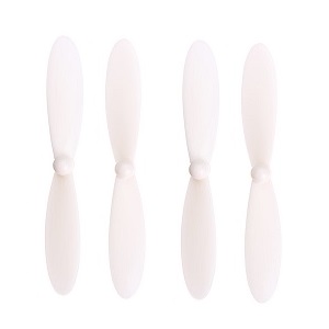 H107C H107D Hubsan X4 RC Drone Quadcopter spare parts main blades (White) - Click Image to Close