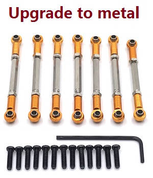 Wltoys 104001 RC Car spare parts connect buckle set (Metal) Gold