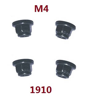 Wltoys 104001 RC Car spare parts M4 nuts for fixing the tires