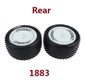 Wltoys 104001 RC Car spare parts rear tires 1883