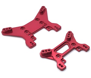 Wltoys 104001 RC Car spare parts front and rear shock absorber plate Red