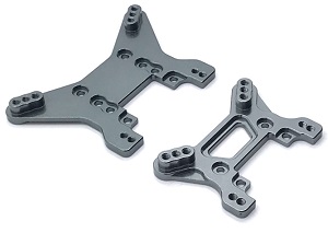 Wltoys 104001 RC Car spare parts front and rear shock absorber plate Titanium color