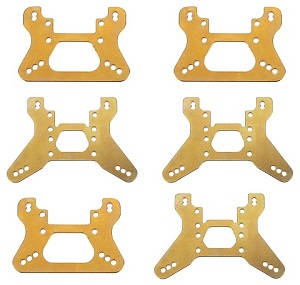 Wltoys 104001 RC Car spare parts front and rear shock absorber plate 3sets