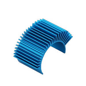 Wltoys 104001 RC Car spare parts heat sink Blue - Click Image to Close