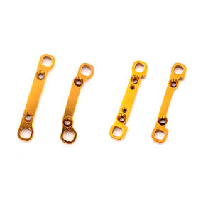 Wltoys 104001 RC Car spare parts rear and front swing arm strengthening plate Gold
