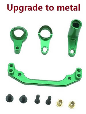 Wltoys 104001 RC Car spare parts steering clutch group (Metal) Green