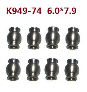 Wltoys 104001 RC Car spare parts ball head K949-74 6*7.9