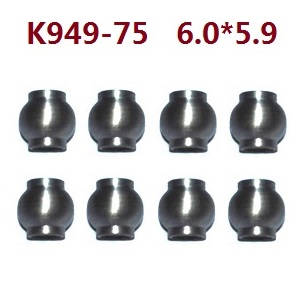 Wltoys 104001 RC Car spare parts ball head K949-75 6*5.9