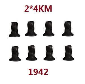 Wltoys 104001 RC Car spare parts screws set 2*4KM 1942