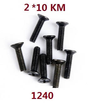 Wltoys 104001 RC Car spare parts screws set 2*10KM 1240