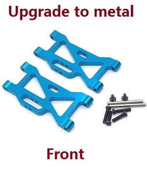 Wltoys 104001 RC Car spare parts front swing arm (Metal) Blue
