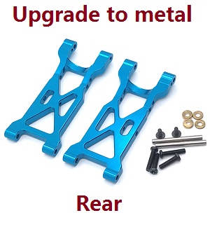 Wltoys 104001 RC Car spare parts rear swing arm (Metal) Blue