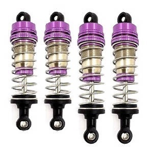 Wltoys 104001 RC Car spare parts front and rear shock absorber Purple
