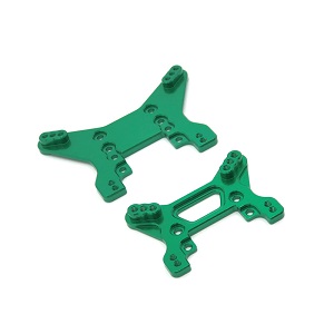Wltoys XK 104001 RC Car spare parts front and rear shock absorber plate Green