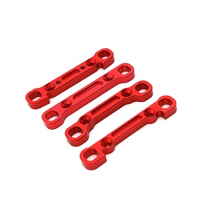 Wltoys XK 104001 RC Car spare parts rear and front swing arm strengthening plate Red