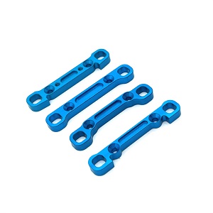 Wltoys XK 104001 RC Car spare parts rear and front swing arm strengthening plate Blue
