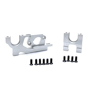 Wltoys XK 104001 RC Car spare parts adjustable motor fixing base and reduction gear fixing seat Silver