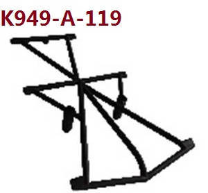 Wltoys 10428-A2 RC Car spare parts Roof rack K949-A-119 - Click Image to Close
