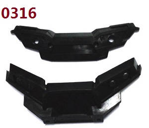 Wltoys 10428-B2 RC Car spare parts Front and rear collision parts 0316 - Click Image to Close
