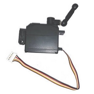 Wltoys 10428-C RC Car spare parts SERVO 25 grams with connect buckle and positioning seat - Click Image to Close