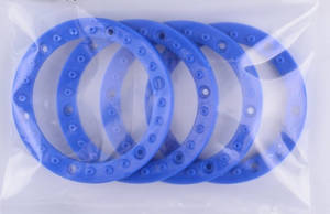 Wltoys 10428-A2 RC Car spare parts tire positioning ring K949-04 (Blue)