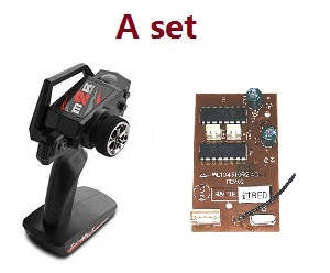Wltoys 104310 RC Car spare parts transmitter + PCB board - Click Image to Close