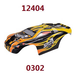 Wltoys 12401 12402 12402-A 12403 12404 RC Car spare parts car shell (For 12404) 0302
