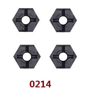 Wltoys 12401 12402 12402-A 12403 12404 RC Car spare parts hexagon combiner 0214 - Click Image to Close