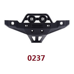 Wltoys 12401 12402 12402-A 12403 12404 RC Car spare parts front crash assembly and lampshade 0237 - Click Image to Close
