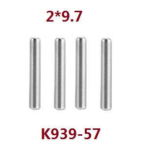 Wltoys 12401 12402 12402-A 12403 12404 RC Car spare parts axle fixed iron bar 2*9.7 K939-57