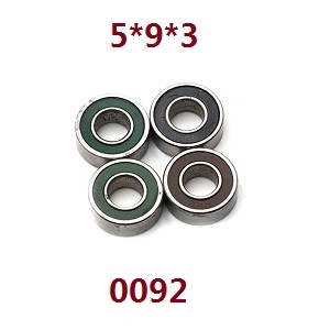 Wltoys 124012 124011 RC Car spare parts bearing 5*9*3 0092 - Click Image to Close