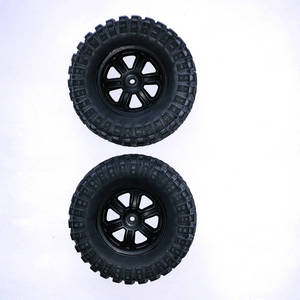 Wltoys 124012 124011 RC Car spare parts tires 2pcs - Click Image to Close