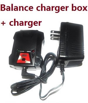 Wltoys 124012 124011 RC Car spare parts charger and balance charger box - Click Image to Close