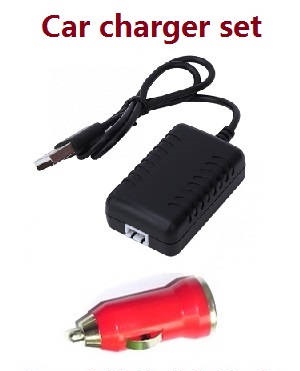 Wltoys 124012 124011 RC Car spare parts car charger with USB charger cable - Click Image to Close