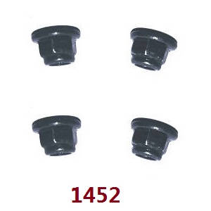 Wltoys 124019 RC Car spare parts nuts for fixing tire - Click Image to Close