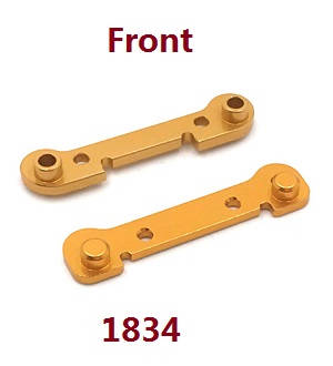 Wltoys 124018 RC Car spare parts front swing arm strengthening plate 1834 - Click Image to Close