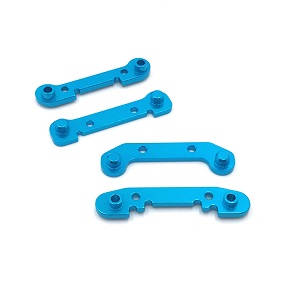 Wltoys 124019 RC Car spare parts front and rear swing arm strengthening plate Blue