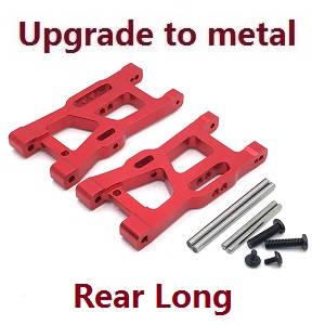 Wltoys 124019 RC Car spare parts rear long swing arm Metal Red