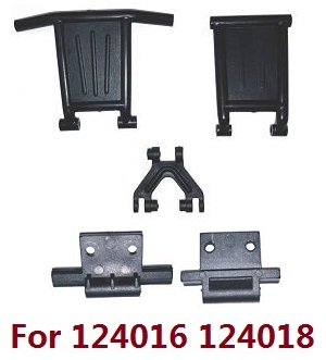 Wltoys 124018 RC Car spare parts front and rear bumper 1840