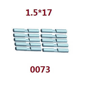 Wltoys 124019 RC Car spare parts small metal bar 1.5*17 0073