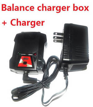Wltoys 124019 RC Car spare parts charger and balance charger box