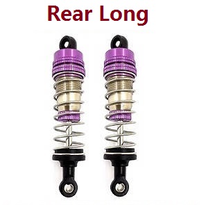 Wltoys 124018 RC Car spare parts rear shock absorber Purple 1849 - Click Image to Close