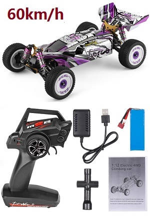 Wltoys 124019 RC Car with 1 battery RTR