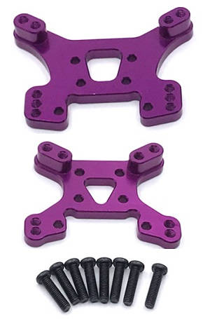 Wltoys 124019 RC Car spare parts shock absorber plate Purple