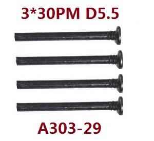 Wltoys 12409 RC Car spare parts screws 3*30PM A303-29