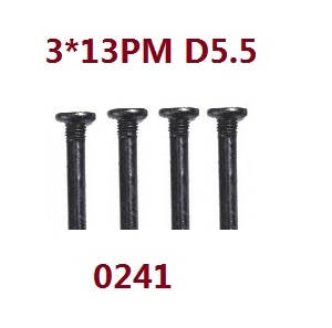 Wltoys 12409 RC Car spare parts screws 3*13PM 0241