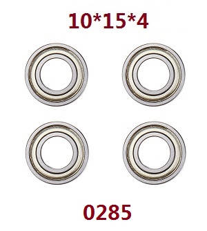Wltoys 12409 RC Car spare parts bearing 10*15*4 4pcs 0285